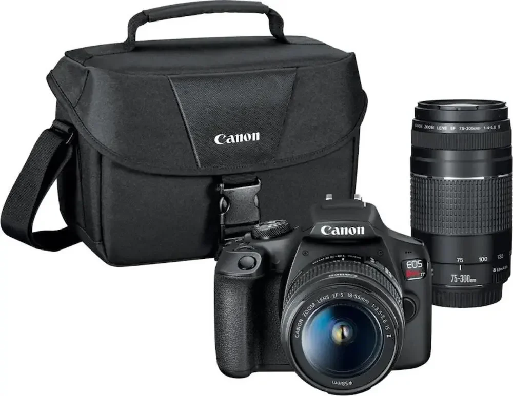 Canon EOS Rebel T6 + EOS 1300D Bundle